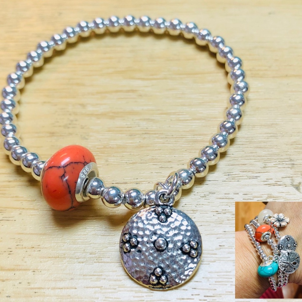 Hematite Turquoise bracelet